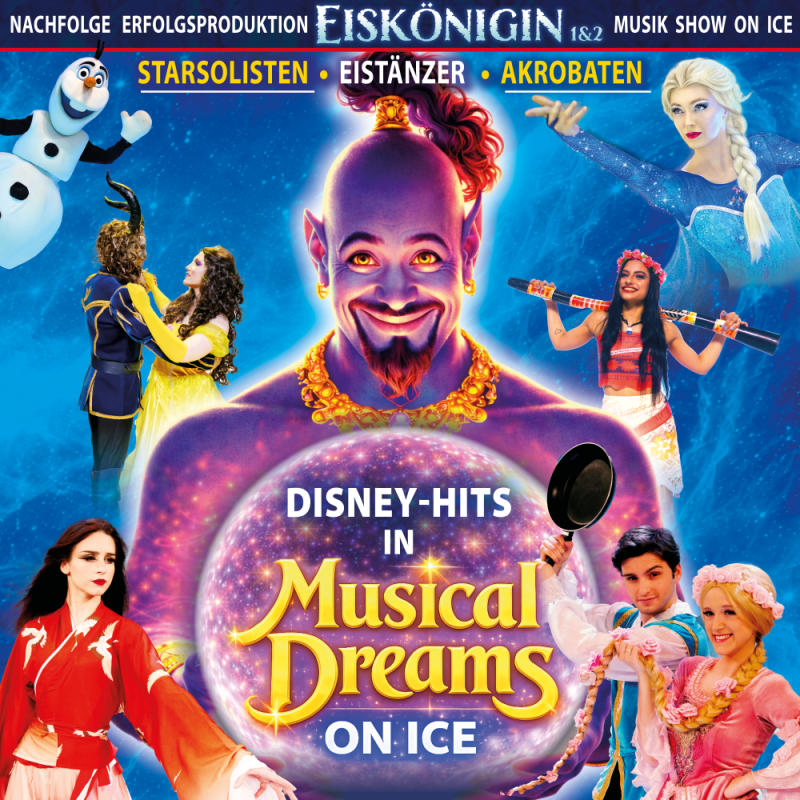 Titelbild Disney Hits in Musical Dreams on Ice