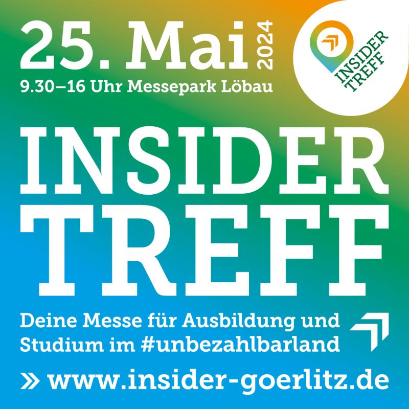 Titelbild INSIDERTREFF - Deine Messe für Ausbildung und Studium