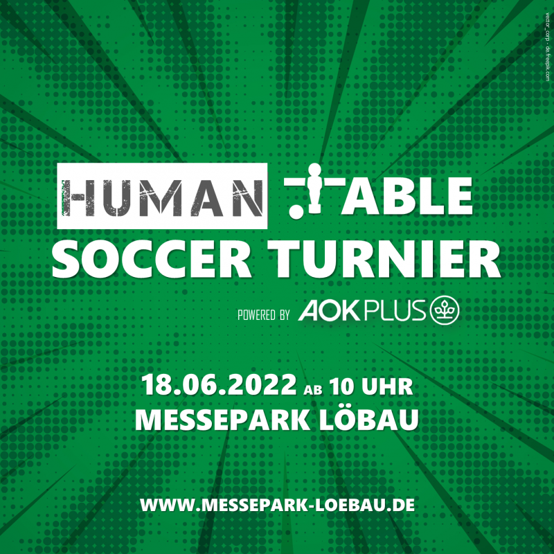 Titelbild Human Tablesoccer Turnier