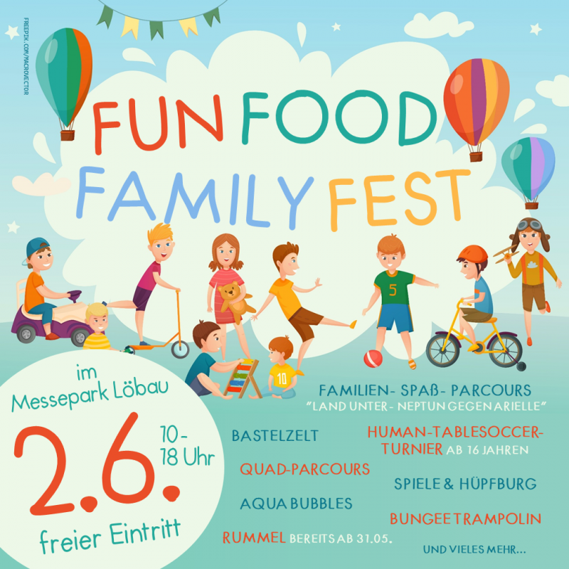 Titelbild 3. FunFoodFamilyFest