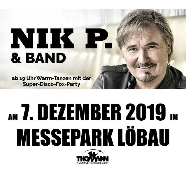 Titelbild Nik P. & Band Live 2019