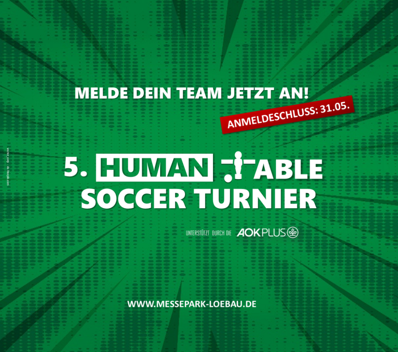 Titelbild Human Tablesoccer Turnier