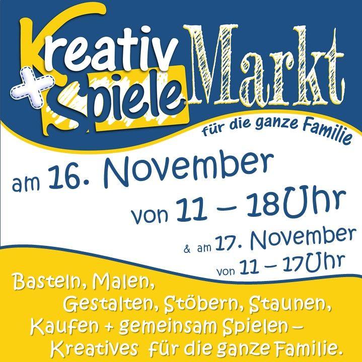 Titelbild Kreativ + Spiele Markt 17.11.