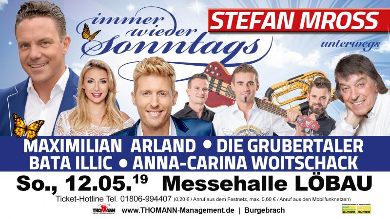 Titelbild Stefan Mross - immer wieder sonntags unterwegs 2019