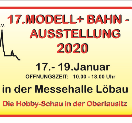 Titelbild 17. Modell- & Bahn- Ausstellung 2020