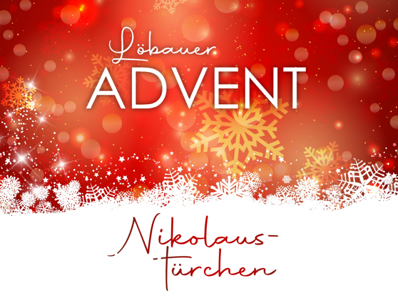 Titelbild LÖBAUER ADVENT - Nikolaustürchen