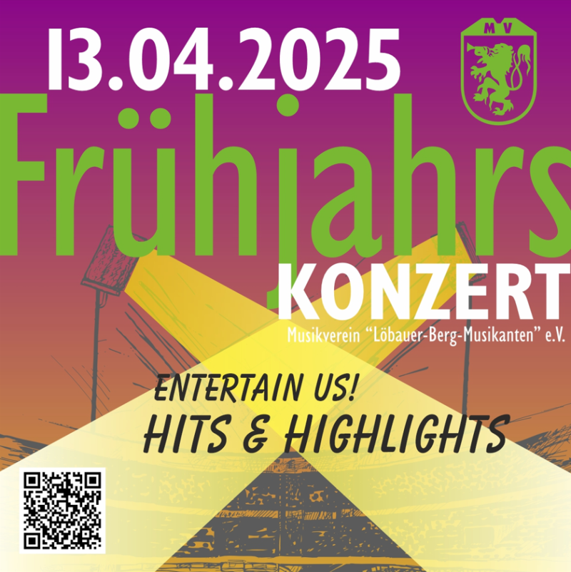 Titelbild Frühjahrskonzert der Löbauer-Berg-Musikanten e.V.