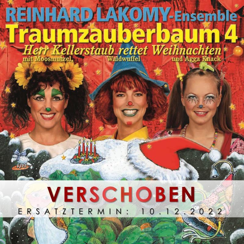 Titelbild Der Traumzauberbaum - Herr Kellerstaub rettet Weihnachten