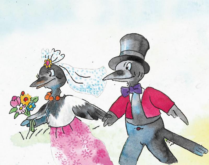 Titelbild Kindervogelhochzeit