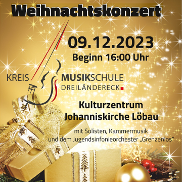 Weihnachtskonzert der Kreismusikschule