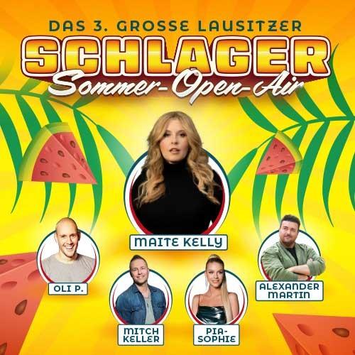 Titelbild 3. große Lausitzer Schlager Sommer-Open-Air